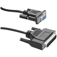 Icidu Serial Modem Cable, Black, 1,8m (N-707531)
